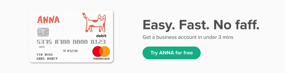 anna easy fast business account